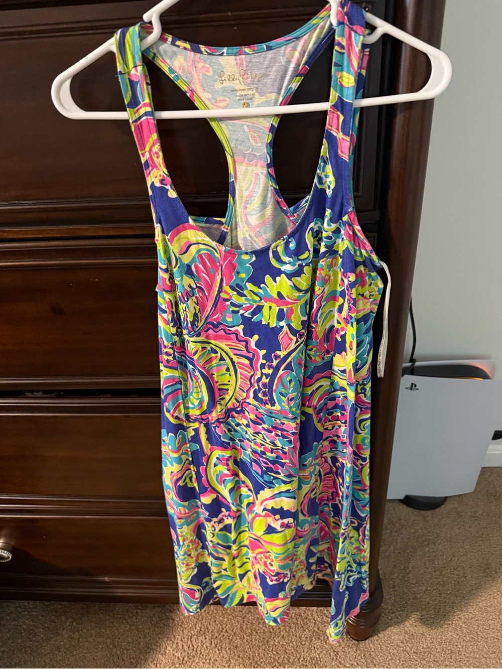 Lilly Pulitzer Pastel Paisley Tank Dress in Blue, Pink, Green